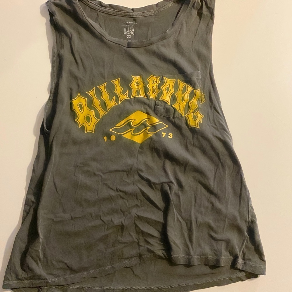 Gray Billabong Tank Top